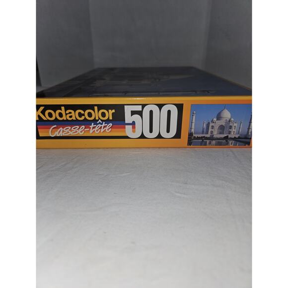 Taj Mahal, India VTG Kodacolor 500 Piece Puzzle Rose Art - Picture 2 of 3